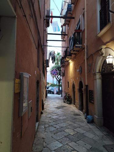 Una bottega artigiana del centro storico