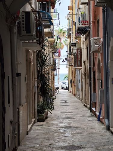 Barche colorate nel porto
